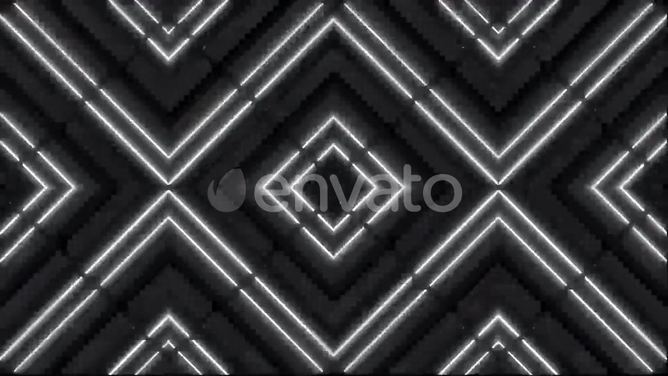 12 White Lines Shapes VJ Pack Videohive 23978083 Motion Graphics Image 7