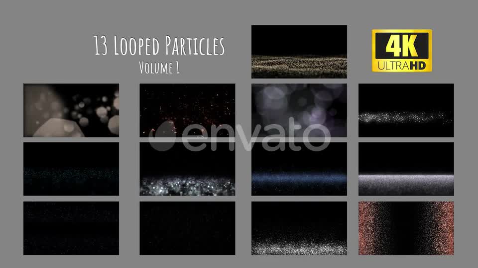 13 Looped Particles 4K Videohive 23990306 Motion Graphics Image 1