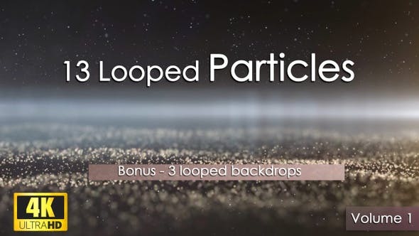 13 Looped Particles 4K - 23990306 Videohive Download
