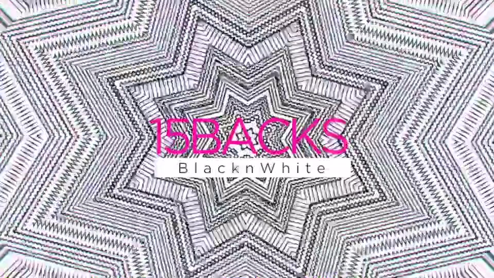 15 Backs Black n White Videohive 19926385 Motion Graphics Image 10