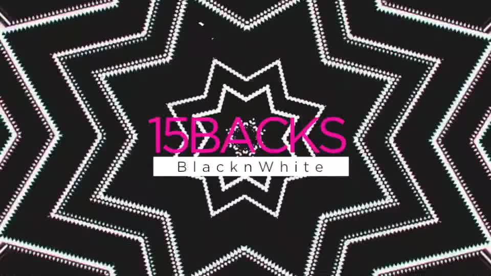 15 Backs Black n White Videohive 19926385 Motion Graphics Image 2