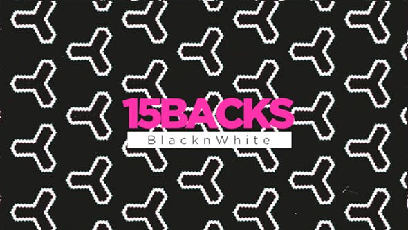 15 Backs Black n White - Videohive 19926385 Download