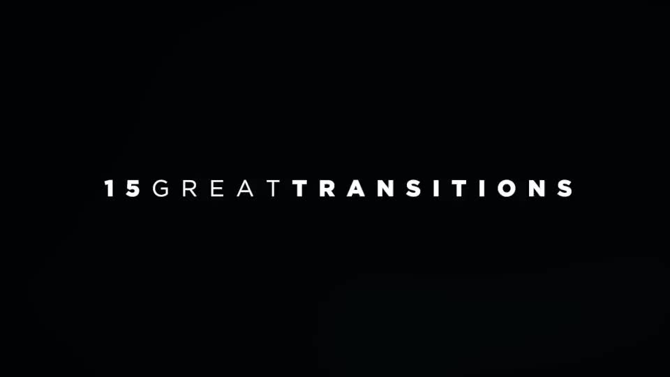 15 Great Transitions Videohive 21202520 Motion Graphics Image 1