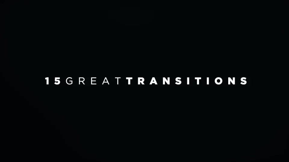 15 Great Transitions Videohive 21202520 Motion Graphics Image 12