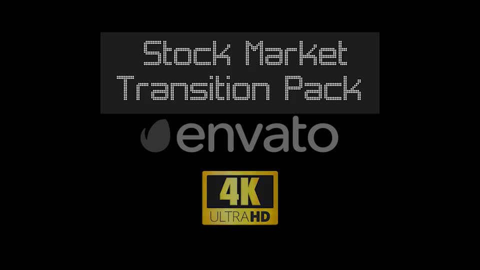 16 4K Stock Market Transitions Videohive 21710892 Motion Graphics Image 1