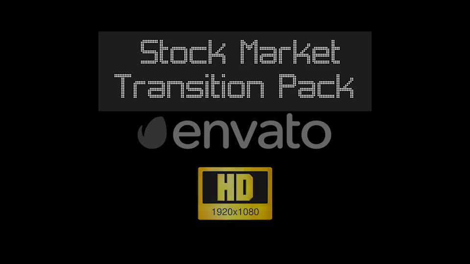 16 HD Stock Market Transitions Videohive 21754191 Motion Graphics Image 1