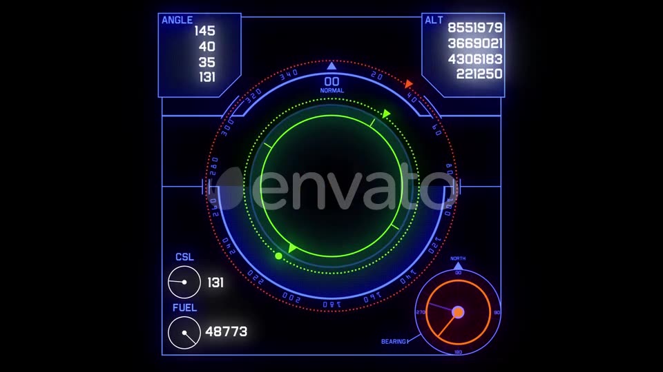 17 Air Hud UI Elements Videohive 22952860 Motion Graphics Image 2