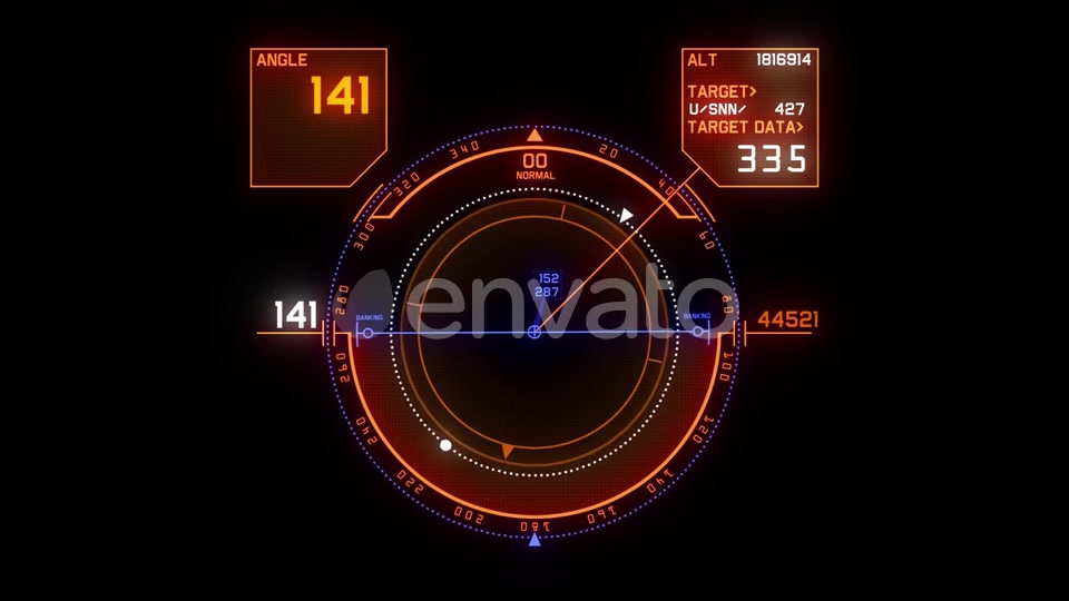17 Air Hud UI Elements Videohive 22952860 Motion Graphics Image 3