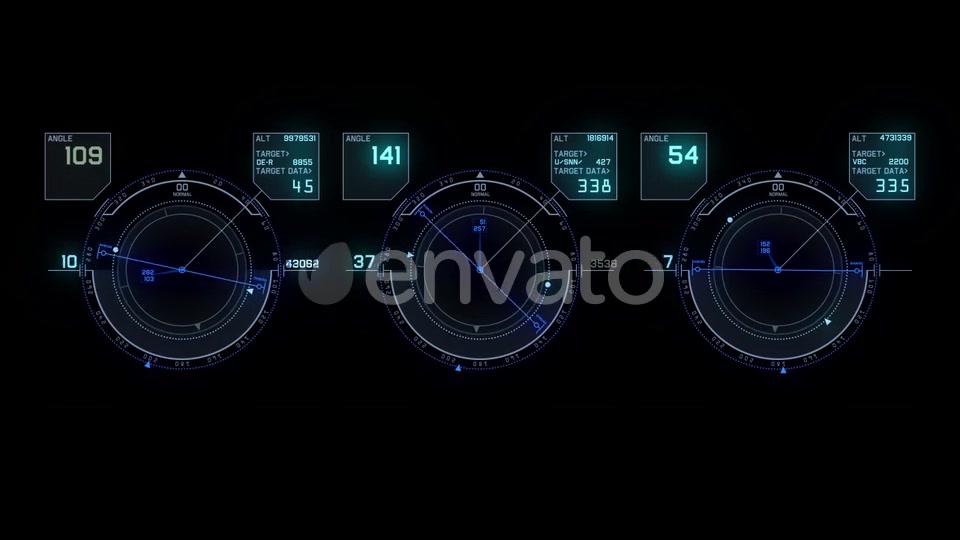 17 Air Hud UI Elements Videohive 22952860 Motion Graphics Image 4