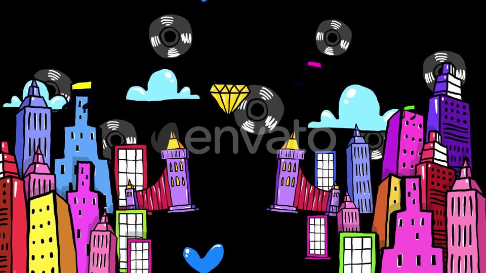 2 D Cartoon Style Music Party Videohive 25301686 Motion Graphics Image 6