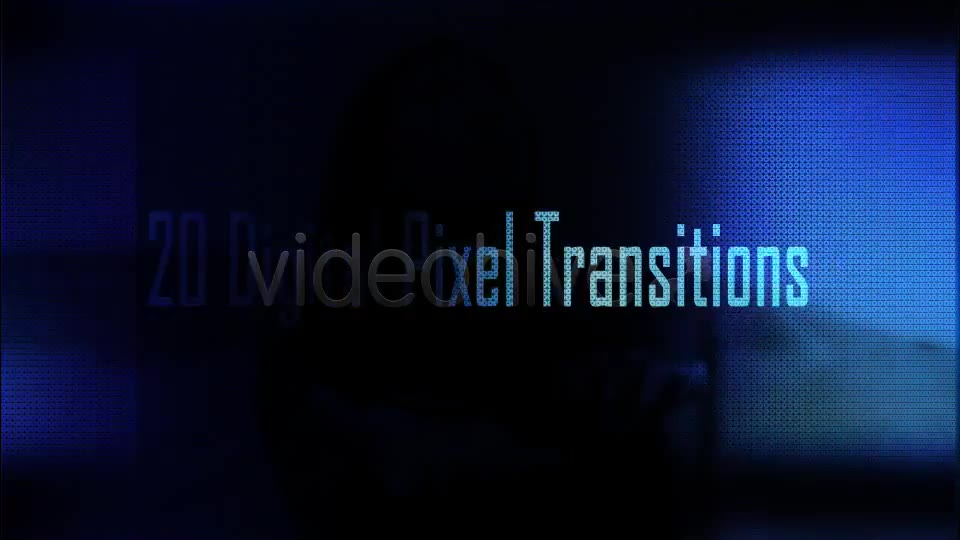 20 Digital Pixel Transitions Videohive 4575520 Motion Graphics Image 2