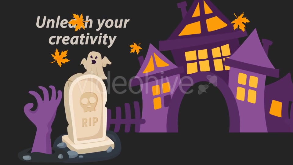 20 Halloween Objects Videohive 20796123 Motion Graphics Image 10