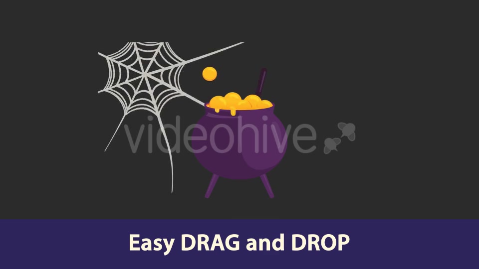 20 Halloween Objects Videohive 20796123 Motion Graphics Image 5