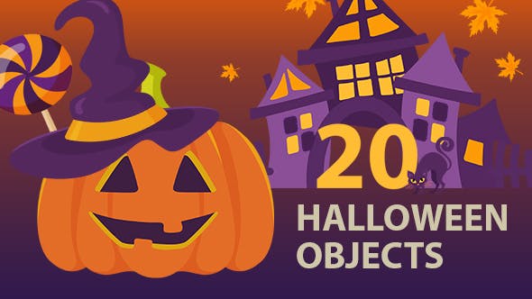 20 Halloween Objects - Download 20796123 Videohive