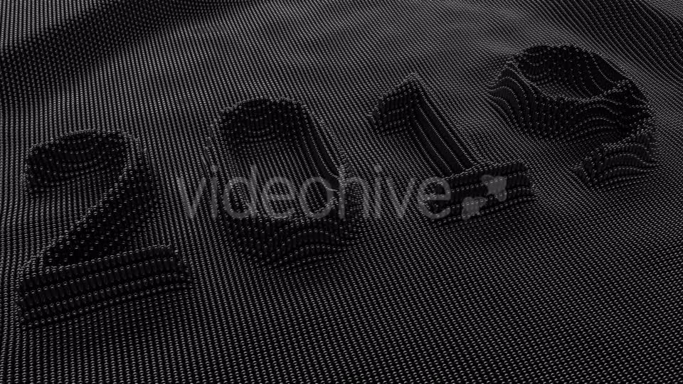 2018 Inscriprion on Metal Pin Art Board Changing To Year 2019 Videohive 20882091 Motion Graphics Image 5