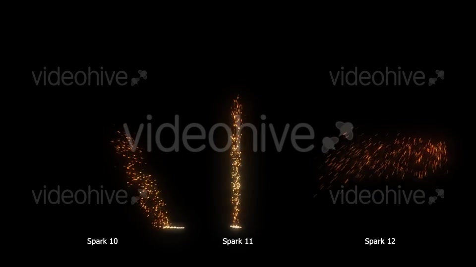 23 Sparks 4K Videohive 21377606 Motion Graphics Image 8