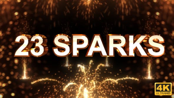 23 Sparks 4K - 21377606 Download Videohive