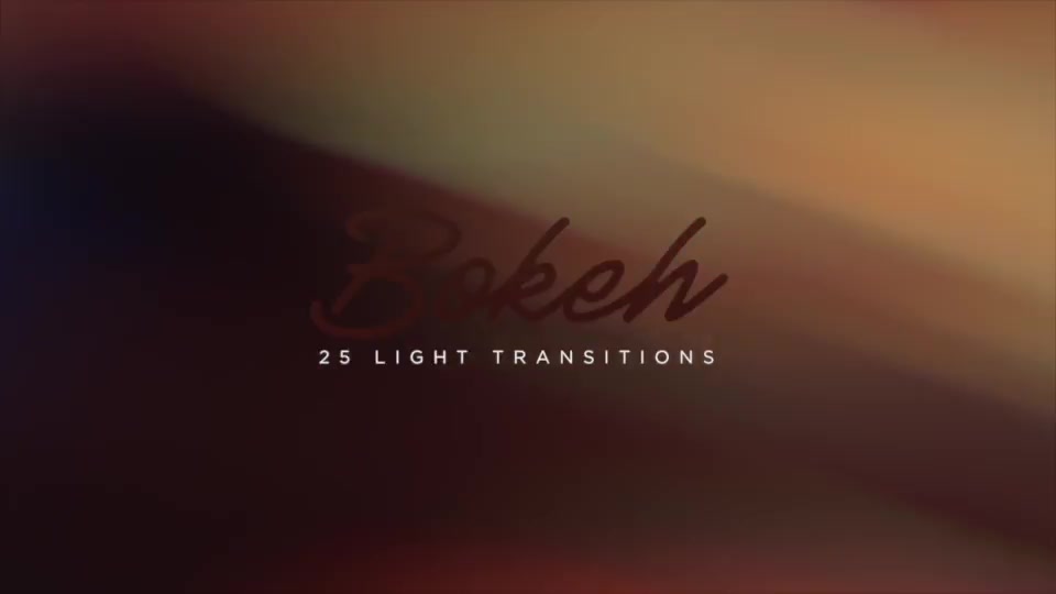 25 Bokeh Transitions Videohive 20888445 Motion Graphics Image 2