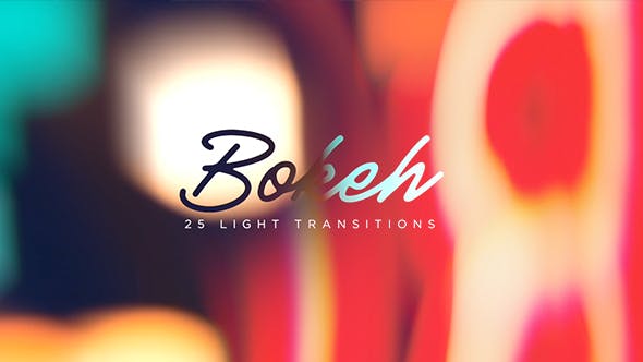 25 Bokeh Transitions - Download 20888445 Videohive
