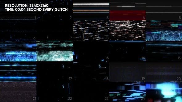 25 Glitch Vhs Pack - 24109861 Videohive Download