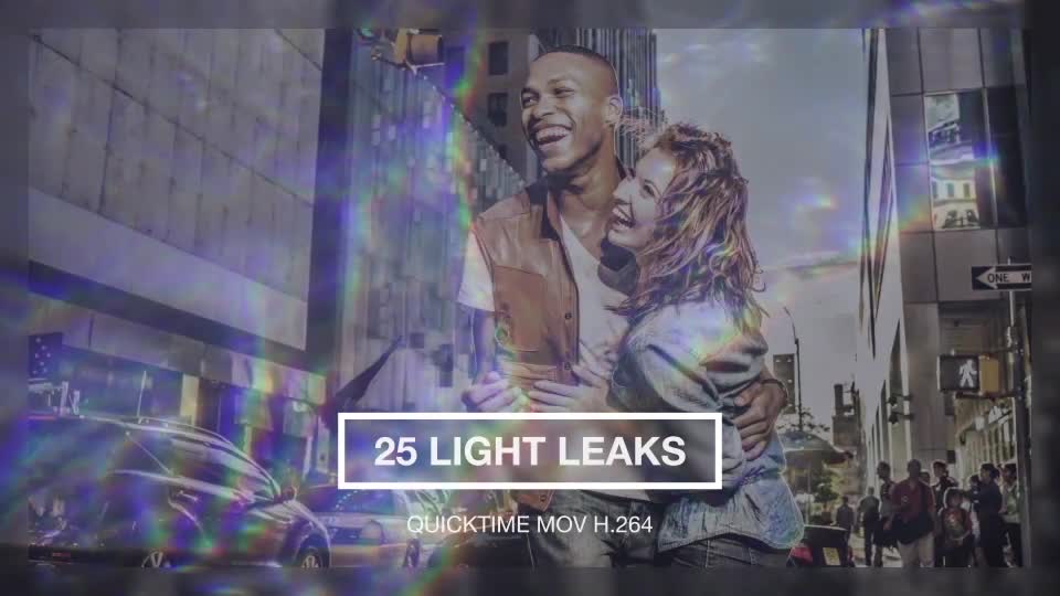 25 Light Leaks Pack Videohive 20666496 Motion Graphics Image 1