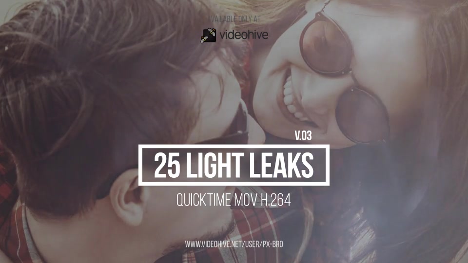 25 Light Leaks Pack | v.3 Videohive 20768669 Motion Graphics Image 3