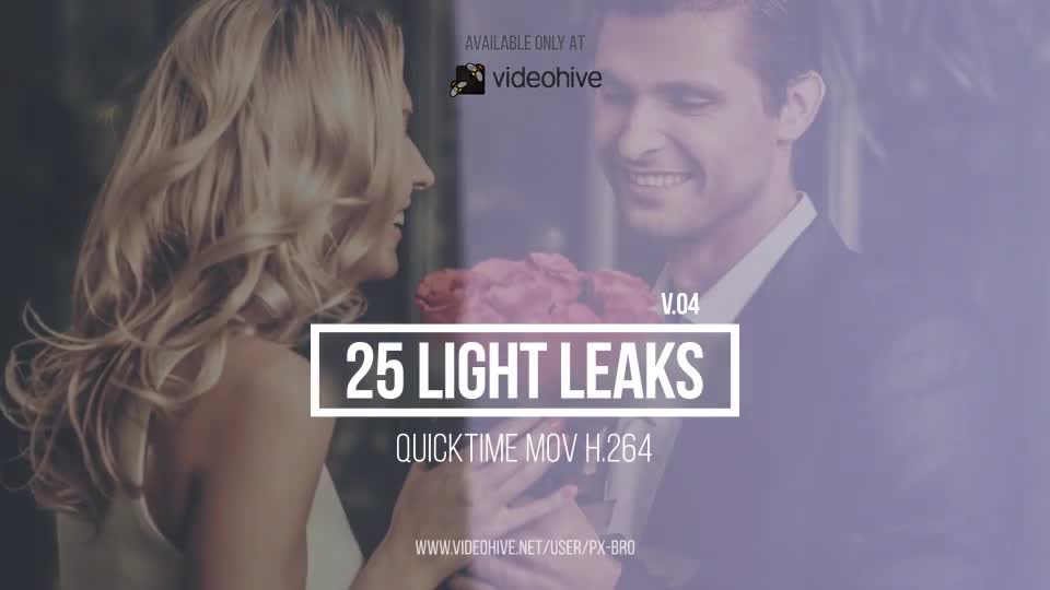 25 Light Leaks Pack | v.4 Videohive 20918023 Motion Graphics Image 1