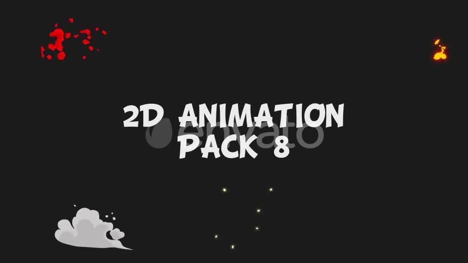2D Animation Fx Pack 8 Videohive 23897332 Motion Graphics Image 1