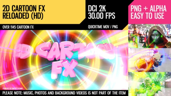 2D Cartoon FX - 22145832 Videohive Download