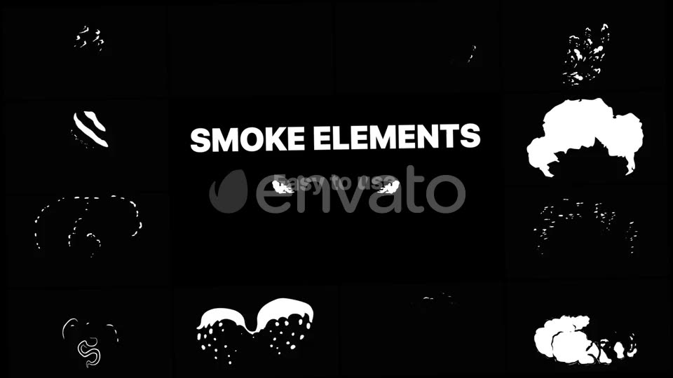 2D FX Smoke Elements | Motion Graphics Pack Videohive 22721136 Motion Graphics Image 2