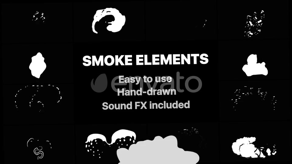 2D FX Smoke Elements | Motion Graphics Pack Videohive 22721136 Motion Graphics Image 3