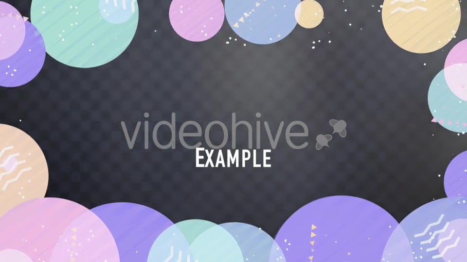 2D Geometric Shapes Frame Videohive 20531780 Motion Graphics Image 5