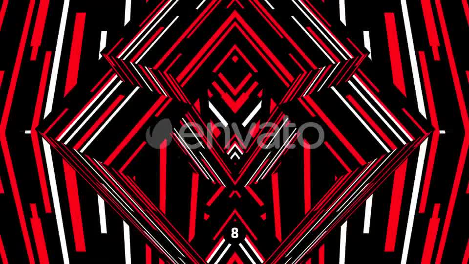 2D Shapes Stripes Vj Packs 8 in 1 Videohive 21627387 Motion Graphics Image 10