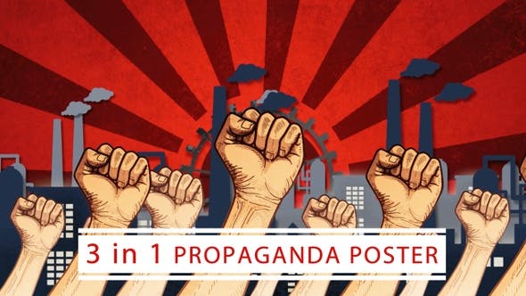 3 In 1 Propaganda Posters - 23708433 Download Videohive