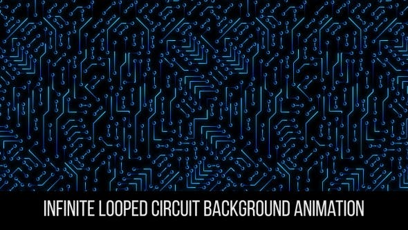 3 in Pack Infinite Looped Circuit Background - Download 16710700 Videohive