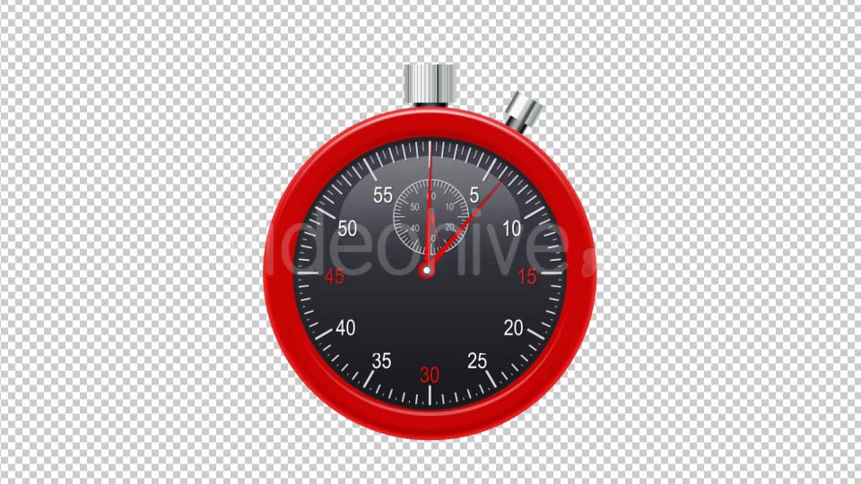 3 Minute Countdown Clock Stop Watch Videohive 18649898 Motion Graphics Image 4