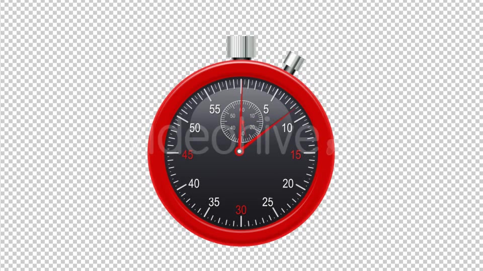 3 Minute Countdown Clock Stop Watch Videohive 18649898 Motion Graphics Image 5