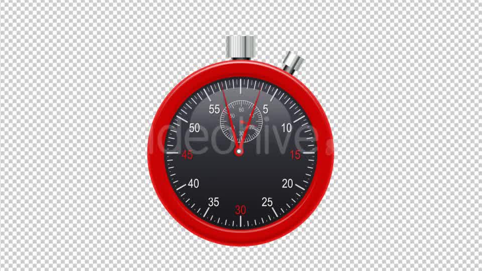 3 Minute Countdown Clock Stop Watch Videohive 18649898 Motion Graphics Image 8