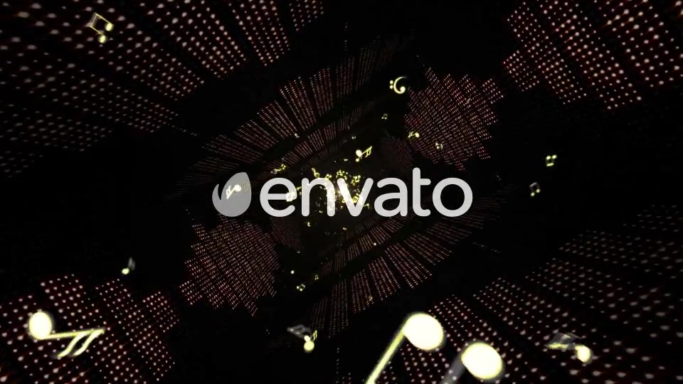 3 Music Waves Tunnel (3 Videos) Videohive 22094512 Motion Graphics Image 4