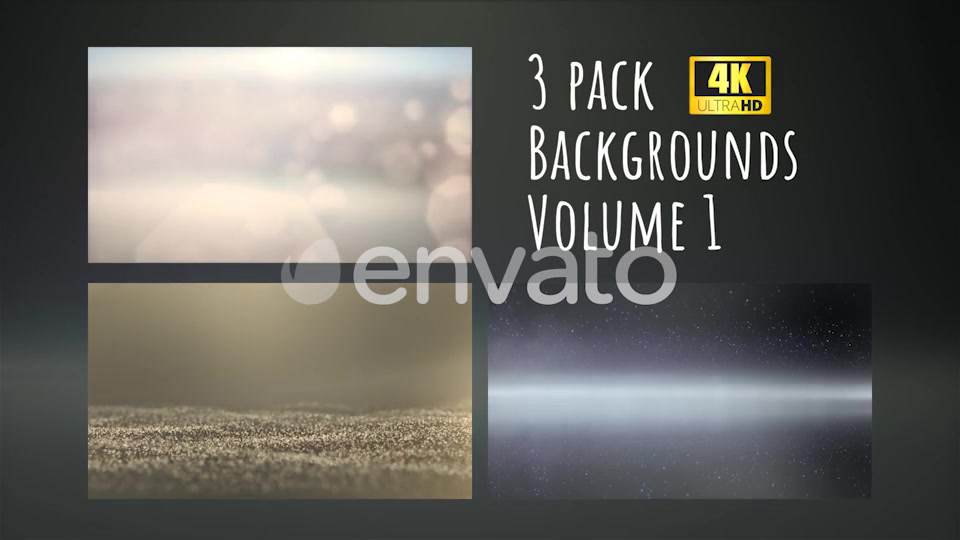 3 Pack 4K Particles Backgrounds Vol.1 Videohive 21883256 Motion Graphics Image 11