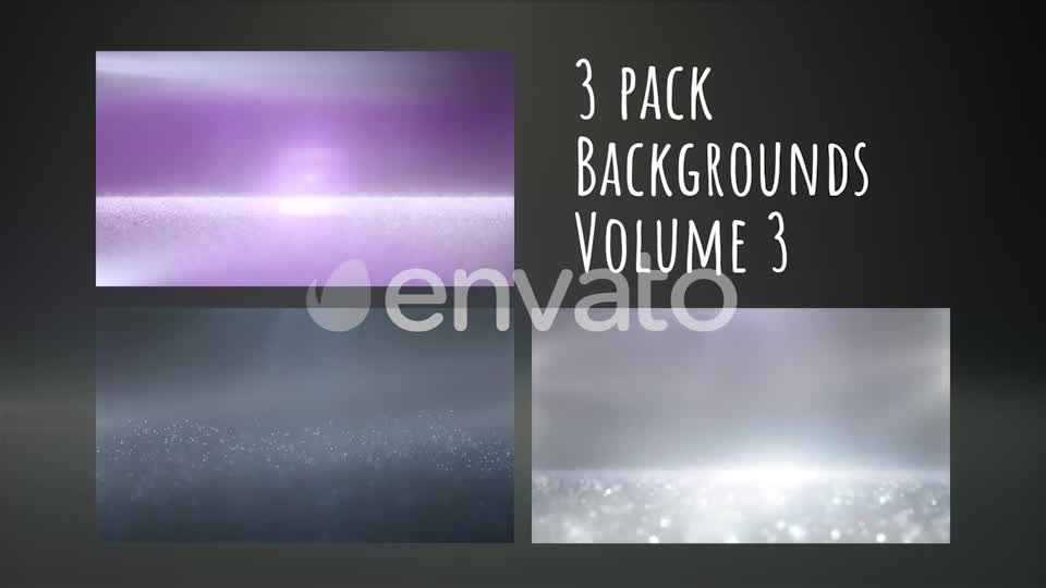 3 Pack Particles Backgrounds Vol.3 Videohive 21842393 Motion Graphics Image 1
