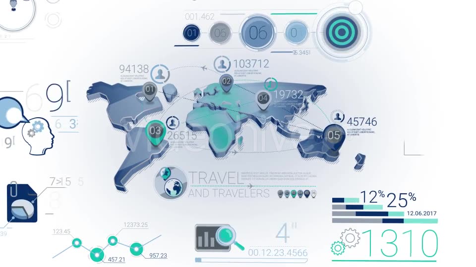 35 Corporate Infographic Elements Videohive 20255438 Motion Graphics Image 2