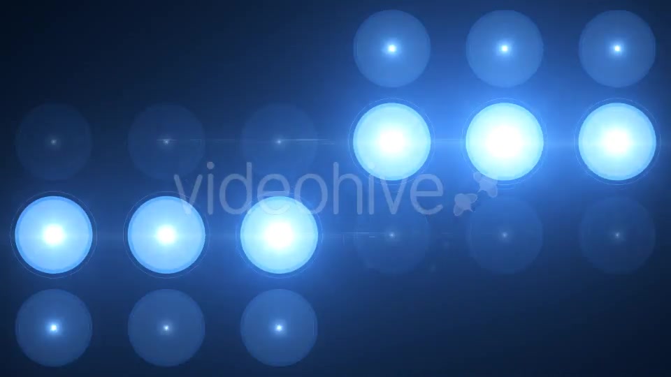 35 Flashlights Patterns Kit Blue Videohive 19203222 Motion Graphics Image 10