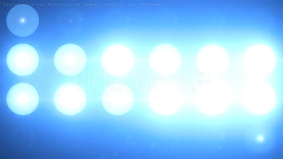35 Flashlights Patterns Kit Blue Videohive 19203222 Motion Graphics Image 2