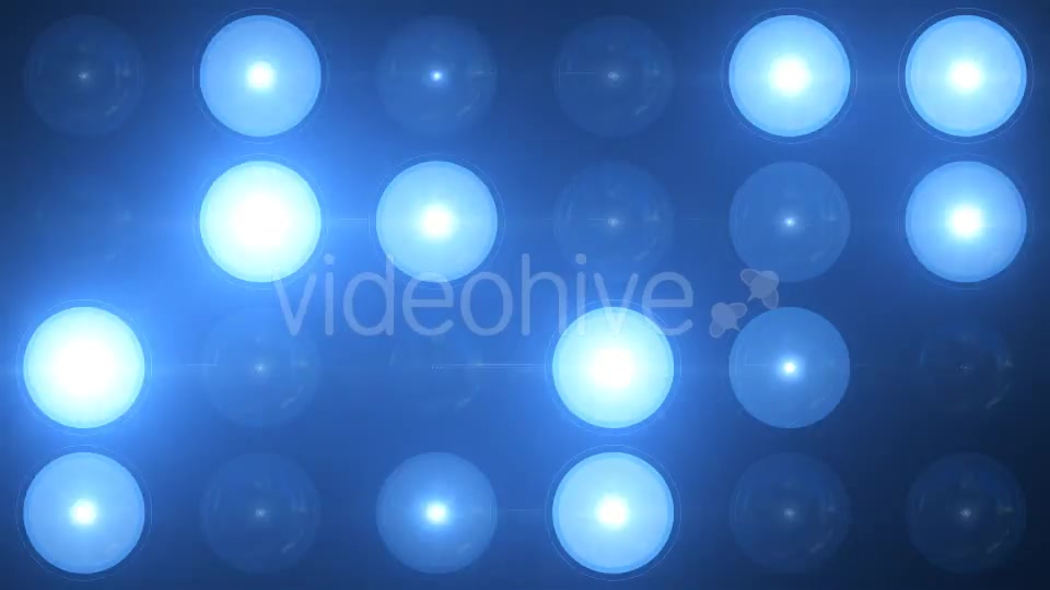 35 Flashlights Patterns Kit Blue Videohive 19203222 Motion Graphics Image 4