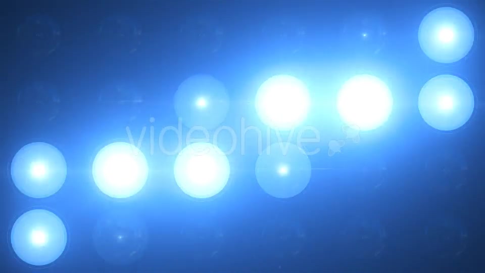 35 Flashlights Patterns Kit Blue Videohive 19203222 Motion Graphics Image 5