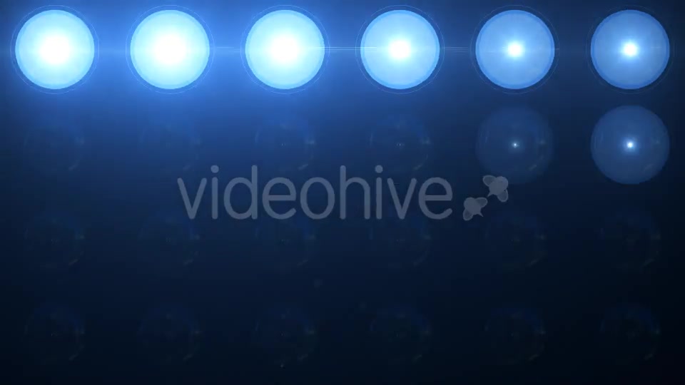 35 Flashlights Patterns Kit Blue Videohive 19203222 Motion Graphics Image 6