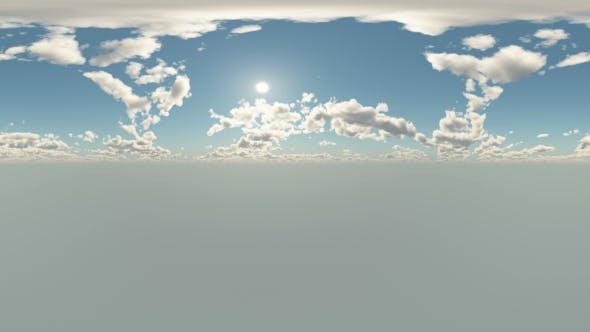 360 Degree Panoramic Sky And Clouds - Videohive Download 17770191