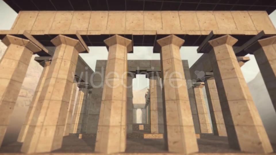3D Ancient Greek Temple Videohive 16181044 Motion Graphics Image 2