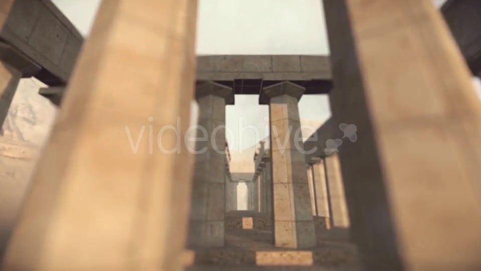 3D Ancient Greek Temple Videohive 16181044 Motion Graphics Image 3